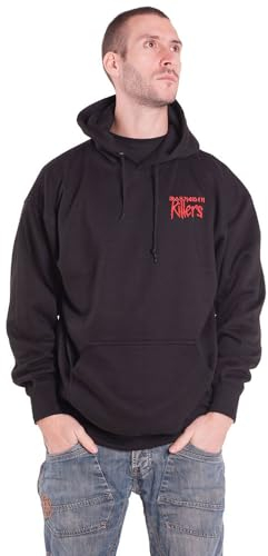 Rock Off officially licensed products Iron Maiden Killers Eddie Pullover Hoodie L Black