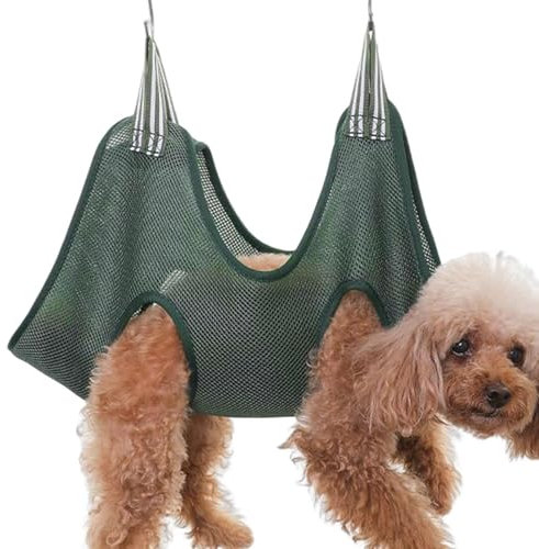 ALWIDA Dog Pull Hammock, Washable Grooming Dog Harness, Multiple Size Designs Dog Hanging Bag, Breathable & Comfortable Dog Grooming Sling For Grooming Hair Nail Trimming Cutting