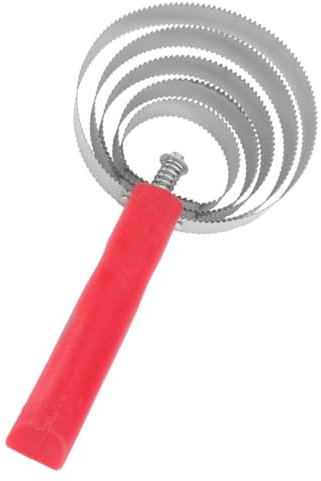 INOOMP Vieh Juckreizbürste Haustierkamm Pferdekamm Edelstahlmaterial Nicht-griff Für Die Pferdepflege Zufällig