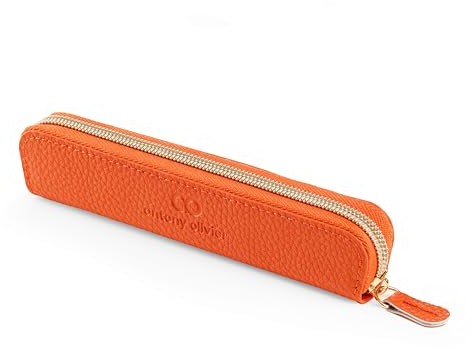 Antony Olivier Mini-Federmäppchen, Orange, Taschen-Organizer