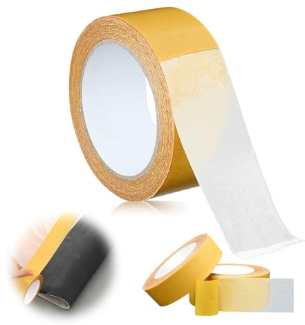 ComedyKing Strong Adhesive Double Sided Gauze Fiber Mesh Tape, Doppelseitiges Klebeband Transparent, Doppelseitiges Klebeband Extra Stark, Einfach zu Schneiden und zu Entfernen (1, 4cm*20m)