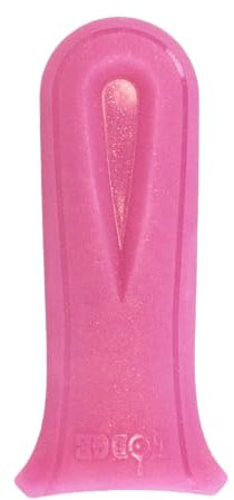 Lodge Silicone Deluxe Dolly Parton Hot Handle Holder - Dishwasher Safe Hot Handle Holder Designed for Lodge Cast Iron Skillets - Reusable Heat Protection Up to 500° - Roller-Disco Pink