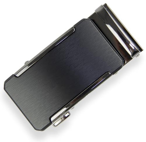 Glamexx24 Gürtelschnalle Herren Gürtel Ersatzschnalle Ratsche Automatik Gürtelschnalle Gürtel Zubehör Geeignet für Breite 35 mm Gürtel