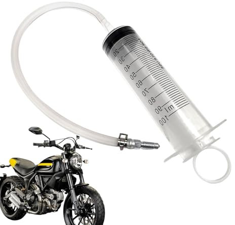 Disc Brake Bleeder - Mountain Brake Bleeding Kit | Portable Brake Bleed Kit with Hose Screws - Brake Oil Repair Tool