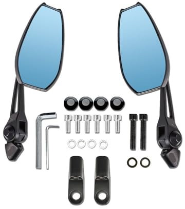Motorrad Spiegel Motorrad Zubehör Rückspiegel Für Yam&aha Fz1 Raptor 700 Mt 03 Xmax Tricity 300 Mt10 R6 Xj6 2005