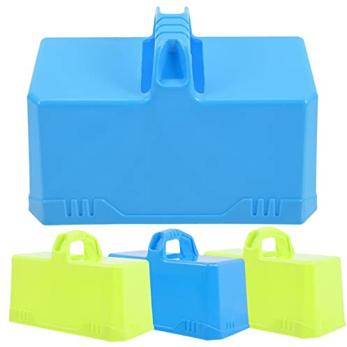 ADOCARN 4stücke Tragbare Schneespielzeuge Schneeformwerkzeuge Für Outdoor-Spiele Im Winter Schneeziegel-Maker Für Schneeballschlachten Und Kreative Winteraktivitäten