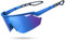 Lamicall Schnelle Brille Herren, Fahrradbrille Damen - [24g TR90 Super Leicht] Polarisiert Sportbrille Laufbrille mit Verstellbaren Nasenpad, UV400 Sonnenbrille Sport für Fahrrad/Ebike/Laufen/Wandern