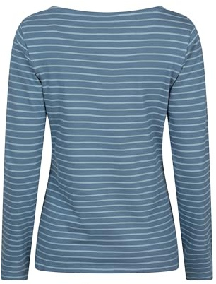 Mountain Warehouse St Ives Womens Boat Neck Top Blue Women's Size 14