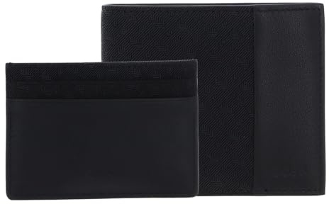 BOSS Gift Set 4 CC and Card Case Black