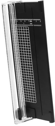 HOMSFOU Papierschneidegerät Für Unterricht Tisch-schneidebrett Manuelles Schneidewerkzeug Scrapbooking-tool Foto-schneidehilfe Bastelhilfe Kompakt Und Tragbar Robuste Konstruktion