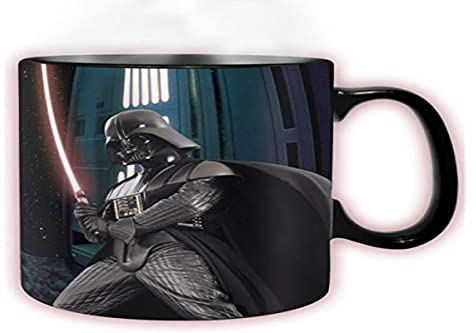 Abystyle Star Wars Kunststoff Tasse Darth Vader Farbwechsel bei Temperaturanstieg, für Erwachsene, ABYMUG294