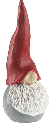 Nääsgränsgården Santa Hohe hat H.19 cm, Polyresin, grau, 5 X 5 X 20 cm