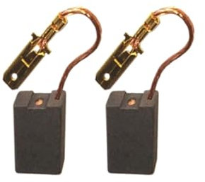 2 escobillas de carbón para Metabo WE 22-230 MVT, WE 22-230 MVT Quick, WE 24-230 MVT, WEA 24-230 MVT Quick, WE 26-230 MVT Quick/Motorkohlen 6 x 16 mm
