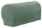 YSLJW Armlehnenbezüge, Jacquard Elastische Waschbar Couch Armlehnenschoner Armlehnenbezug Für Sessel Sofa (Grün,2 Pcs)