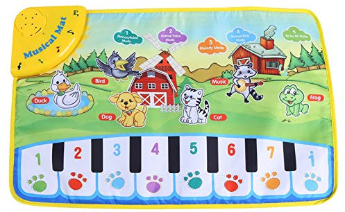 Tapis de Musique pour bébés, Enfants rampants, Piano, Danse, Sol, Clavier, Tapis, Jouet Musical éducatif, Enfants