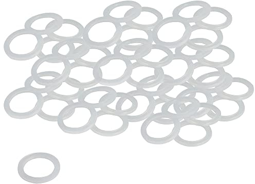PE Dichtungen 3/4 Zoll für wasserzähler 23 x 29 mm Durchmesser (100 Stück)