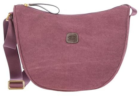 Bric's Umhängetasche Sorrento Half-Moon Bag Luna Cyclamen violett