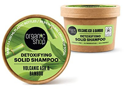 ORGANIC SHOP Vulcan ASH Champus Solido Entgiftungsmittel, 60 g