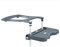 MORREZ Kinder Auto Sicherheit Sitz Fußstütze Faltbare Kinderwagen Fußstütze Einstellbare Befestigung Unterstützung Baby Fuß Pedal Rest Halter Zubehör (Color : Gr�)