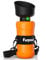 Bouteille d'eau pliable pour chiens et chats, 800 ml, légère, pour promenades en plein air, randonnée, voyage, orange