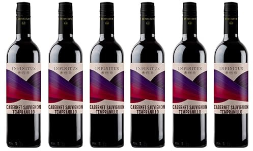 6x 0,75l - 2020er - Infinitus - Cabernet Sauvignon & Tempranillo - Vino de la Tierra de Castilla I.G.P. - Spanien - Rotwein trocken