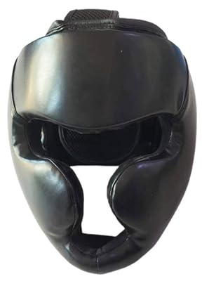 Chaoyilian Boxhelm FüR Sparring,MMA Kickboxen Kampfsport Helm,Boxen Kopfschutz Erwachsene,Kickboxen Kopfschutz,Boxhelm Nasenschutz Muay Thai Taekwondo,KopfschüTzer Training Head Guard Boxing Sparring