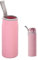 WsKingWA Water Bottle Sleeve Water Bottle Pouch Neoprene Water Bottle Carrier for Outdoor Hiking Travel Drink Carrying (550ml) (Pink)