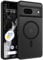 BENTOBEN Case for Google Pixel 7, Translucent Matt Anti-Fingerprint Mobile Phone Case Back Thin Shockproof Protective Case with Mag-Safe Magnetic Black