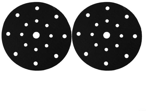 Lot de 2 disques d'interface de protection pour ponceuses de 150 mm pour améliorer la longévité du disque