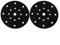 Lot de 2 disques d'interface de protection pour ponceuses de 150 mm pour améliorer la longévité du disque