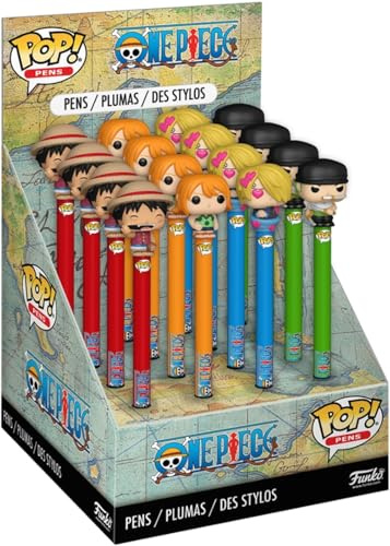 Funko Pop! One Piece Animation Pen Topper 16-teilig PDQ sortiert