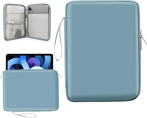 9-11 Custodia Protettiva, 10 Pollici Custodia Protettiva Compatibile con iPad PRO 11 M4 2024/11 Pollici iPad Air M2 2024/iPad 10a 10,9 2024/iPad Air 5/4 10,9, Galaxy Tab S9/S8/A8/A7 Blu