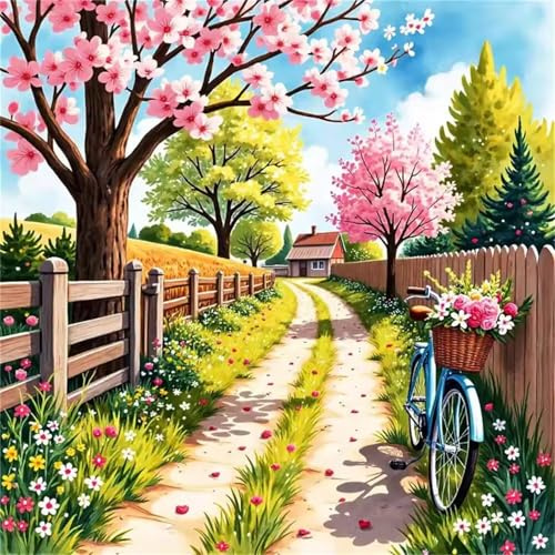 Puzzle 200 Teile für Erwachsene und Kinder, Puzzle Erwachsene 200 Teile, EIN Herausfordernde Rätsel, Puzzlespiele für Die Ganze Familie, Geschenke für Frauen Männer,Thema:Landstraße