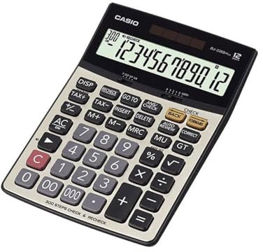 Casio Calculadora de Escritorio DJ-220D Plus