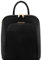 Tuscany Leather TL Bag - Damenrucksack aus Saffiano Leder - TL141631 (SCHWARZ)