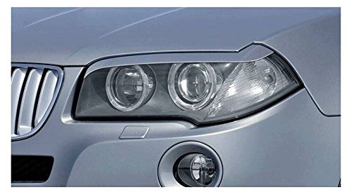 Motordrome Satz Scheinwerferblenden kompatibel mit BMW X3 E83 2004-2010 (ABS)