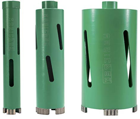 MAGICDSK FL62190 Corona/Foretto diamantata a saldatura laser professionale, Ø62mm, carotaggio max 160mm, attacco M16, taglio a secco/acqua: cemento armato, laterizi, graniti, pietra