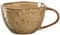 Leonardo Matera Kaffee-Tasse, 1 Stück, spülmaschinengeeignete Keramik-Tasse, 1 mikrowellenfester Becher, Tasse aus Steingut, beige, 290 ml, 018587