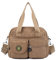 Gladdon Canvas Crossbody Taschen für Frauen Multi Pocket Stilltaschen Schultertaschen Leichte Top Griff Satchel börse für Tägliche Reisen Arbeit Einkaufen(Khaki)