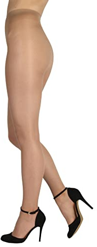 BANANALU Seidenglanz elastische 20 Den Damen Strumpfhosen Multifibra
