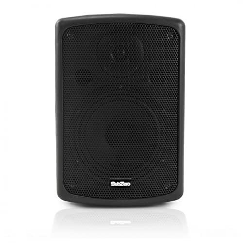 SubZero Altavoz pasivo para megafonía de 8 Pulgadas y 100 W RMS con Soporte de Yugo