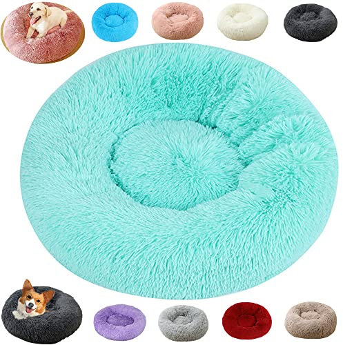 Hundekissen gegen Stress, Matte für Hunde, große Größe, Hundebett, Puppy Love, Anti-Stress, Orthopädisches Hundebett, mittlere Größe (40 cm, Grün 1)