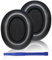 Adhiper WH-XB910N Replacement Ear Pads Compatible with Sony WH-XB910N Wireless Headphones, Protein Leather Memory Foam Ear Pads with Snaps (Black)