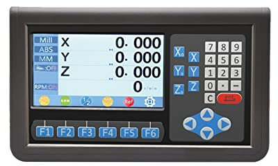 HYSOND Lectura Digital de Caja de Metal de 3 Ejes / 4 Ejes, for máquina de Torno/fresadora (Size : 2 Axis)