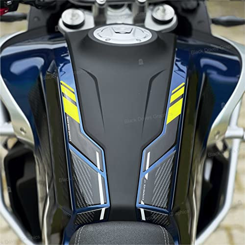 3D-Aufkleber aus Harz Protektoren kompatibel mit CF Moto 800MT Touring 2022 (Tankschutz)