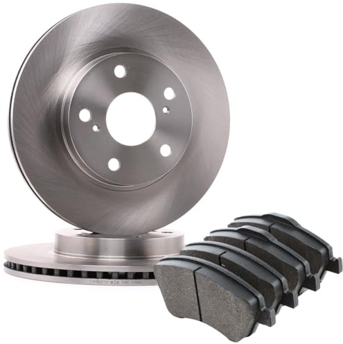 STARK Bremsen Satz Vorne 275mm Bremsscheiben und Beläge Komplett Kompatibel mit TOYOTA AURIS NRE15, ZZE15, ADE15, ZRE15, NDE15 AURIS NZE18, ZRE18 Corolla Limousine E18, ZRE1 COROLLA Stufenheck E15
