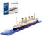 Titanic Model Building Block Set, 1878 Pcs Cruise Ship Building Blocks, Micro Mini Bricks Gift Toy for Adults Children Kids, Compatible with Major Brand