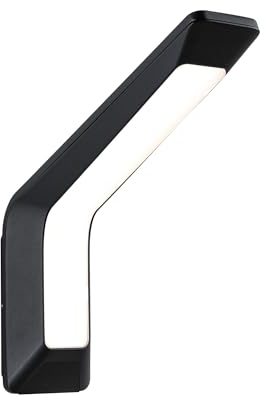 Paulmann 94857 LED Außenwandleuchte Merano Bewegungsmelder mit Hochfrequenz-Sensor IP44 90x328mm 3000K 14W 950lm 230V Anthrazit Außenleuchte
