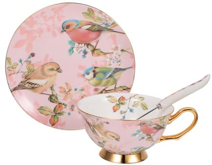 MAGICLULU Set Mit Espressotassen Und Untertassen Aus Porzellan Originelles Kaffeetassen-geschenkset Für Zuhause Teebar Restaurant