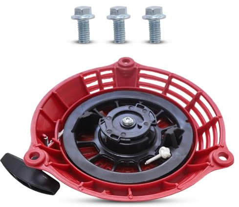 Lanciatore per Honda Motore GCV160, GCV135, GC160, GC135, ADEFOL Avviamento a Promemoria con Vite Assortita Ricambi Recoil Starter Tirare L'Avviatore